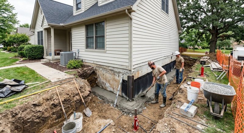 Exterior Foundation Repair
