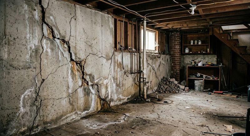 Basement Crack Repair in Reidsville, NC