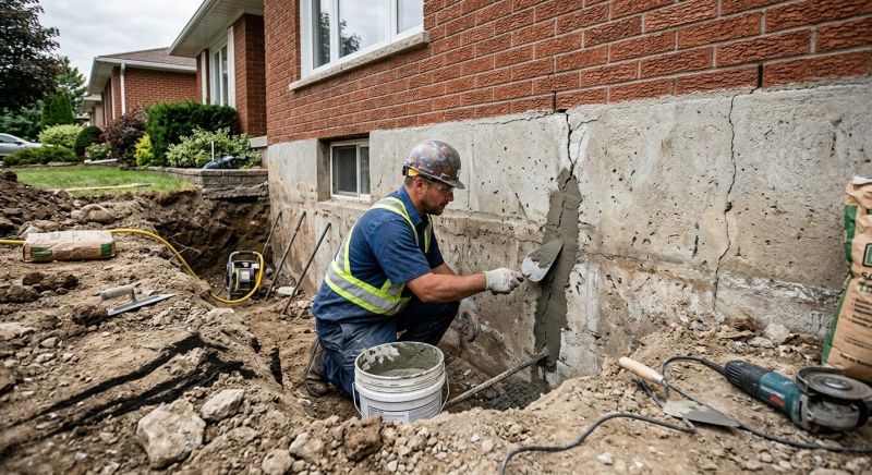 Basement Foundation Repair in Browns Summit, NC