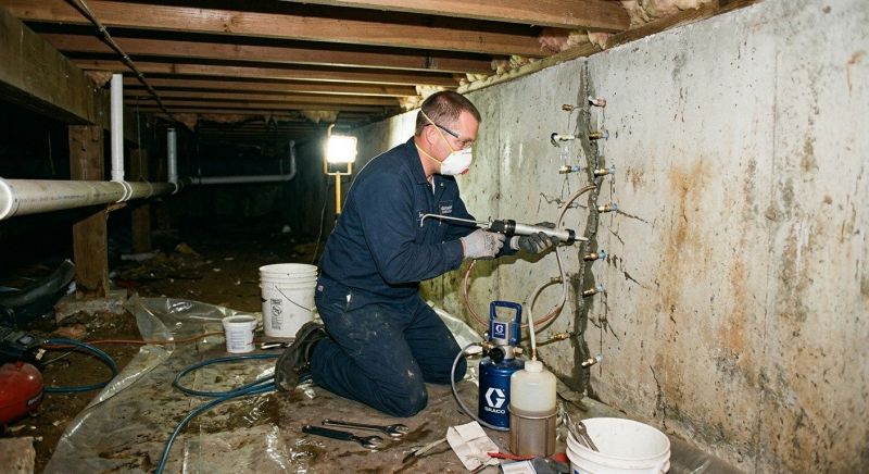 Basement Foundation Repair in Eden, NC