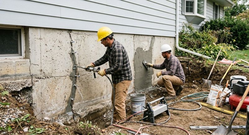 Basement Foundation Repair in Reidsville, NC