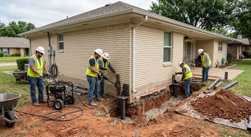 Basement Stabilization in Reidsville, NC
