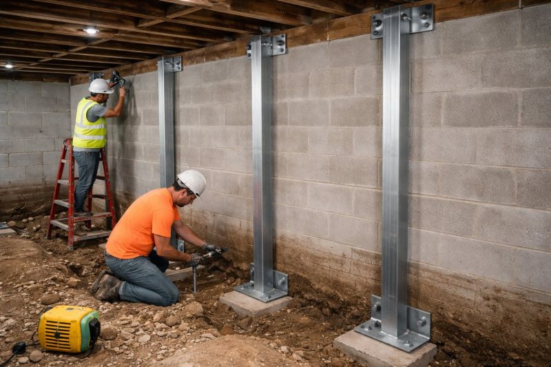 Basement Stabilization in Reidsville, NC