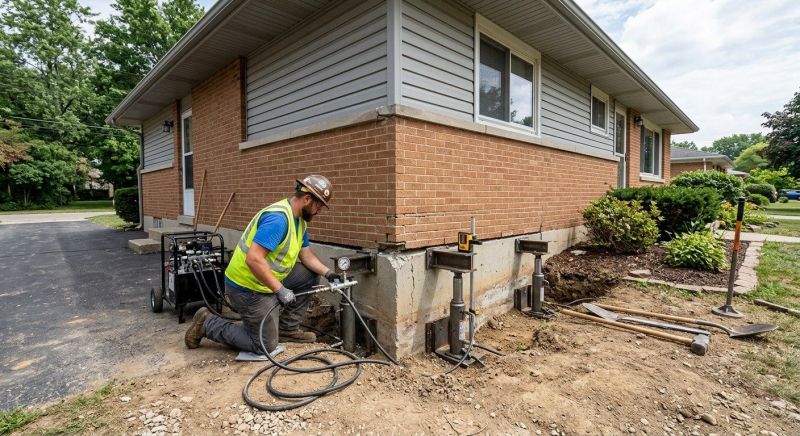 Concrete Foundation Leveling in Gibsonville, NC