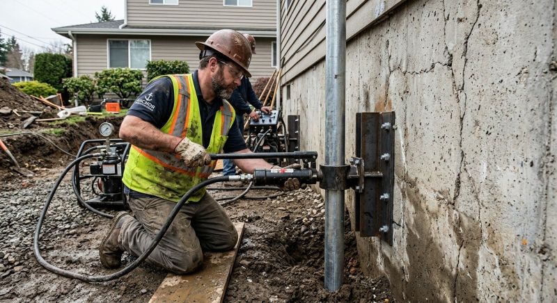 Concrete Foundation Leveling in Reidsville, NC