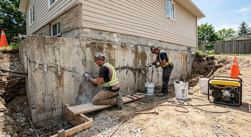 Concrete Foundation Repair in Danville, VA