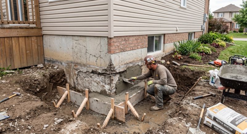 Concrete Foundation Repair in Oak Ridge, NC