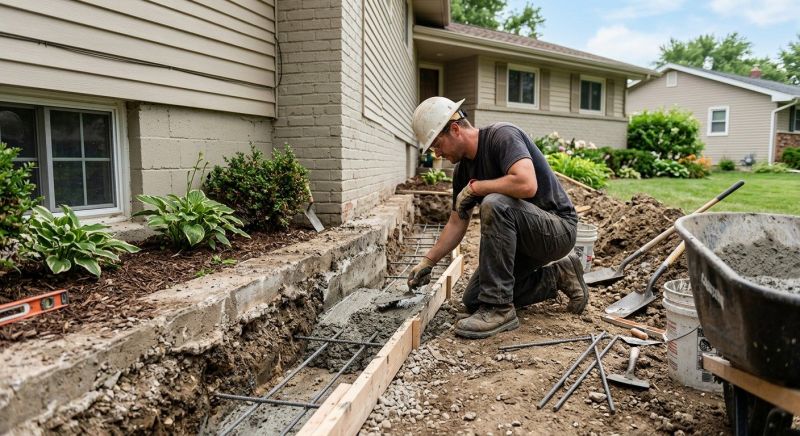 Concrete Foundation Repair in Stokesdale, NC