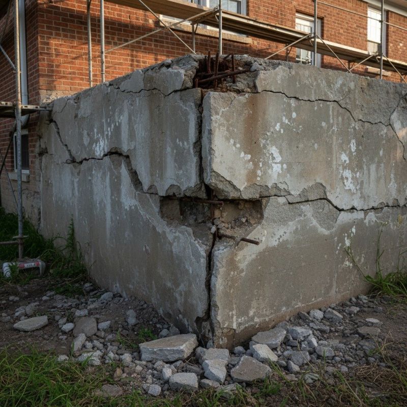 Cracked Foundation Repair in Stokesdale, NC