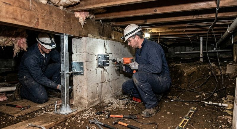 Crawlspace Foundation Repair in Alamance County, NC