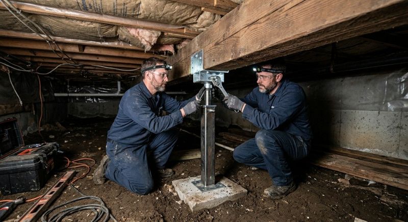 Crawlspace Foundation Repair in Browns Summit, NC