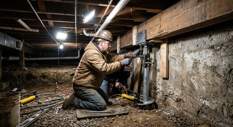 Crawlspace Foundation Repair in Gibsonville, NC
