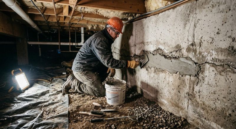 Crawlspace Foundation Repair in Madison, NC