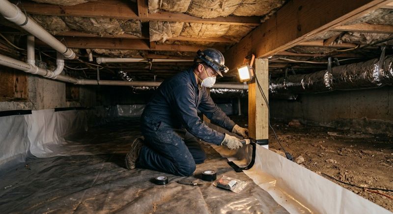 Crawlspace Repair in Reidsville, NC