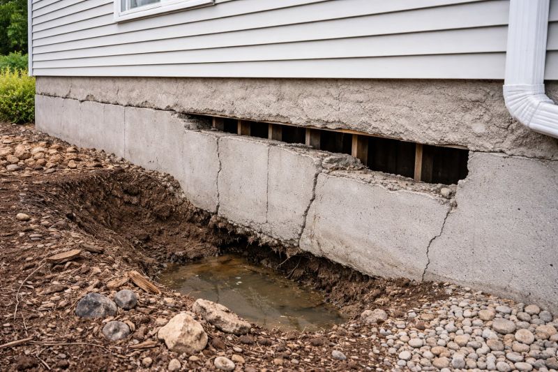 Foundation Damage Repair in Eden, NC
