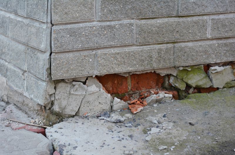 Foundation Damage Repair in Reidsville, NC