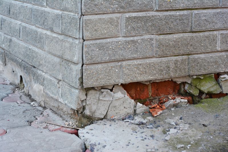 Foundation Damage Repair in Oak Ridge, NC
