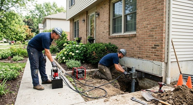Foundation Jacking in Alamance County, NC