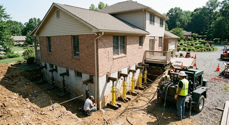 Foundation Jacking in Burlington, NC