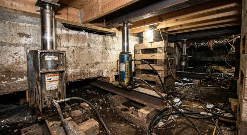 Foundation Jacking in Guilford County, NC