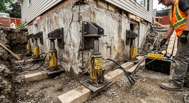 Foundation Jacking in Ruffin, NC
