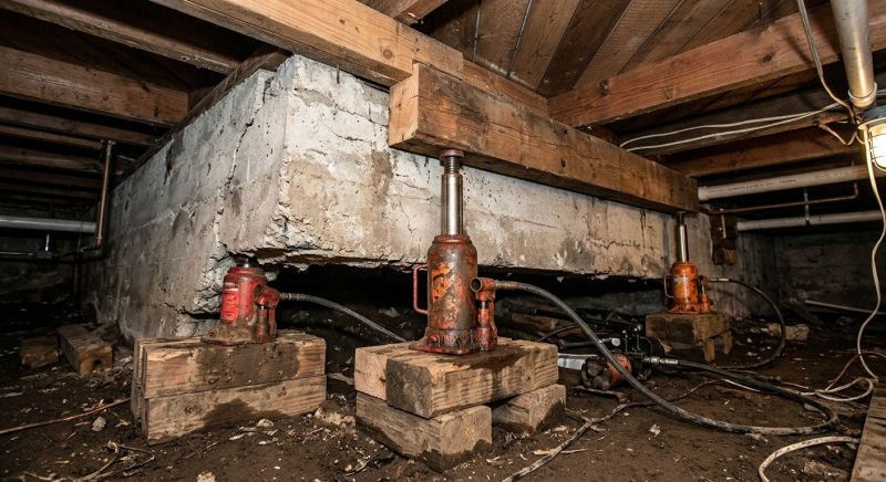 Foundation Jacking in Ruffin, NC