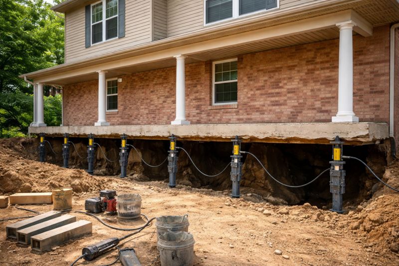 Foundation Jacking in Summerfield, NC