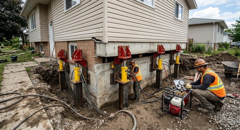 Foundation Lifting in Browns Summit, NC