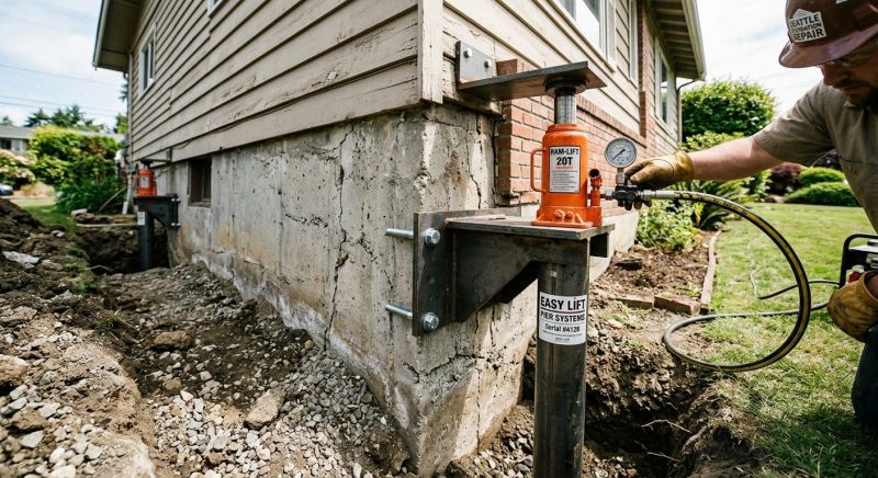 Foundation Lifting in Eden, NC