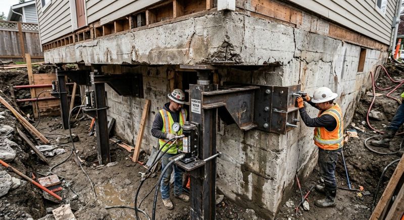 Foundation Lifting in Oak Ridge, NC