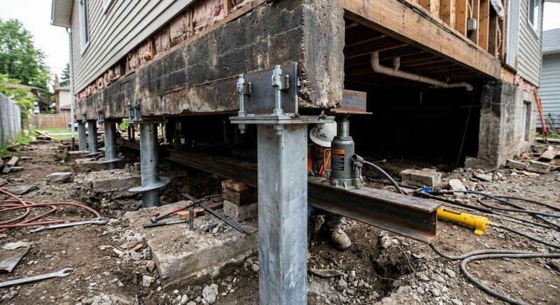 Foundation Raising in Browns Summit, NC