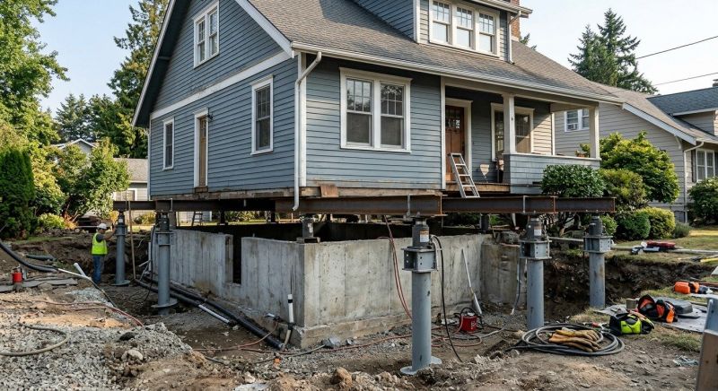 Foundation Raising in Reidsville, NC