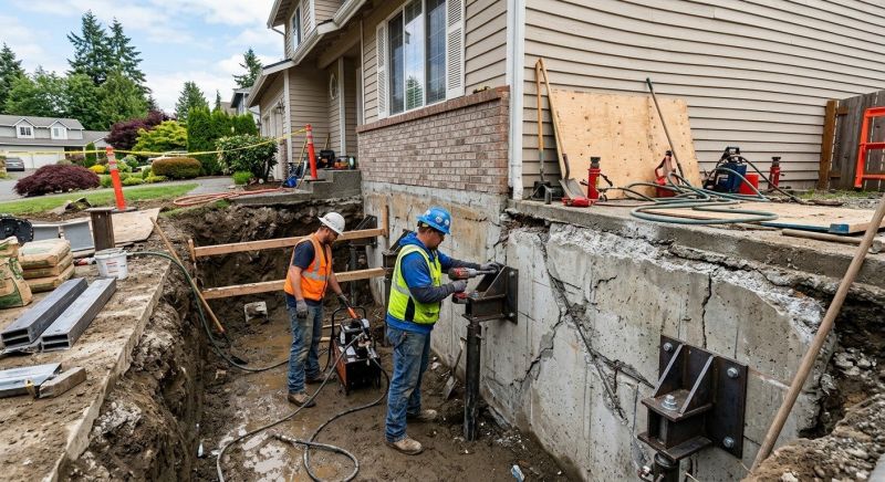 Foundation Renovation in Reidsville, NC