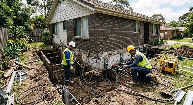 Foundation Repair in Gibsonville, NC