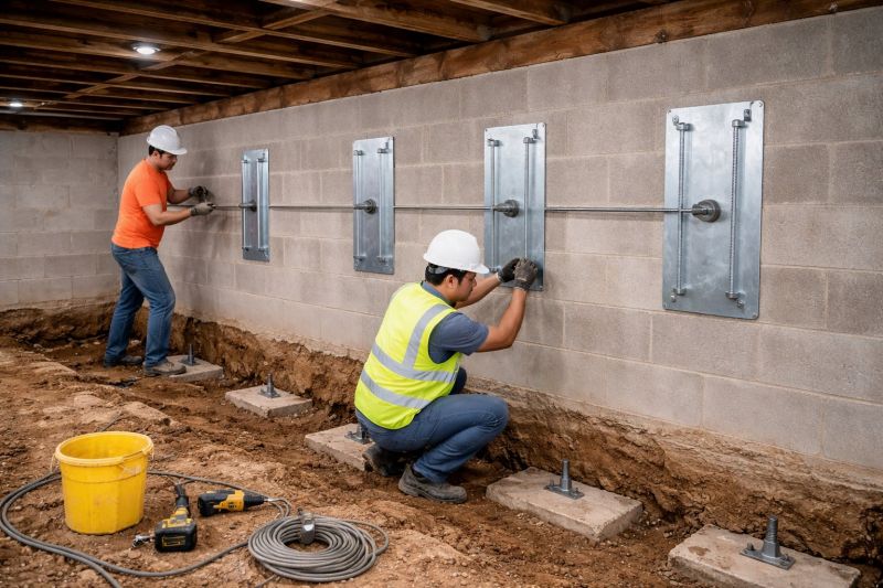 Foundation Stabilizing in Burlington, NC