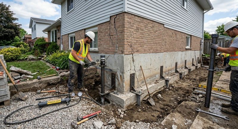 Foundation Stabilizing in Danville, VA