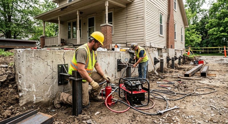 Foundation Stabilizing in Eden, NC