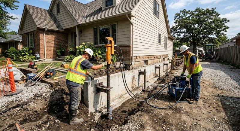 Foundation Stabilizing in Prospect Hill, NC
