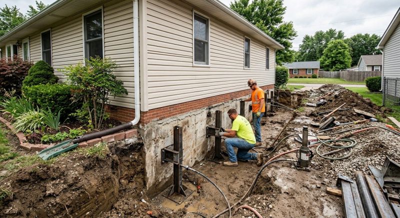 Foundation Stabilizing in Summerfield, NC