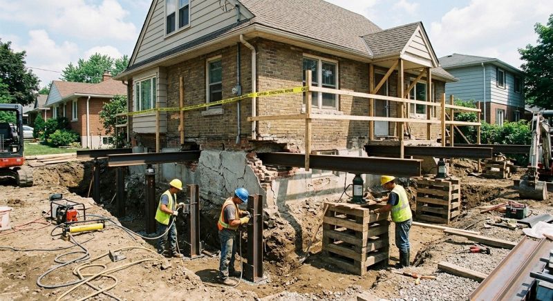 Foundation Structural Repair in Gibsonville, NC