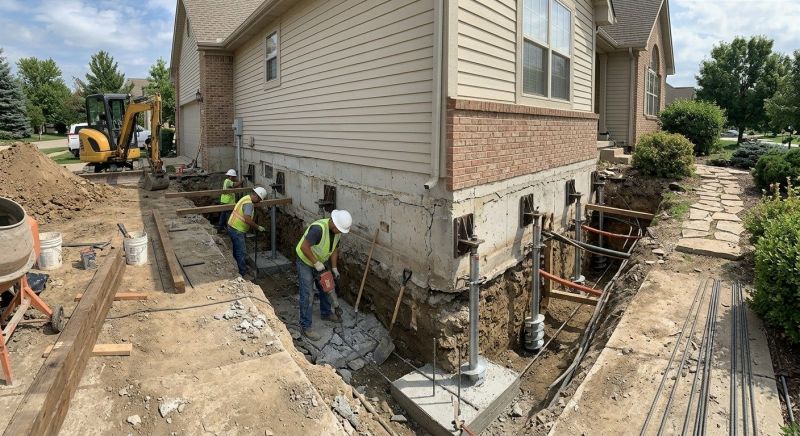 Foundation Underpinning in Reidsville, NC