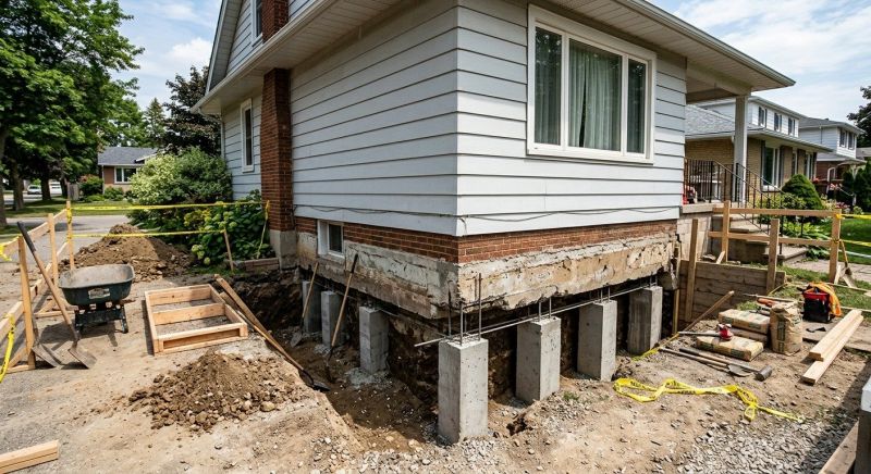 Foundation Underpinning in Reidsville, NC