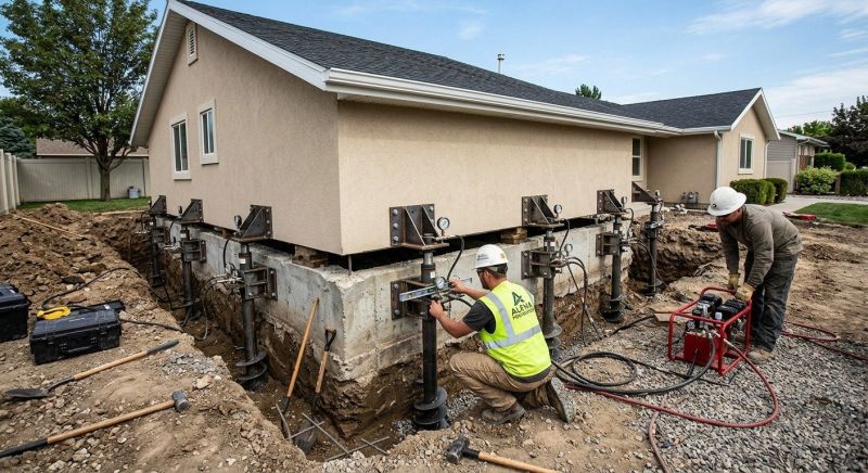 Home Foundation Leveling in Stokesdale, NC