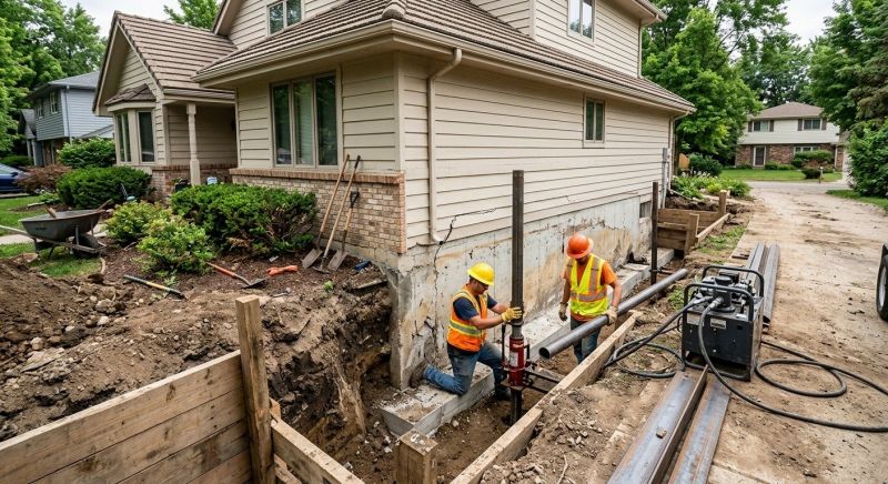 Home Foundation Repair in Caswell County, NC