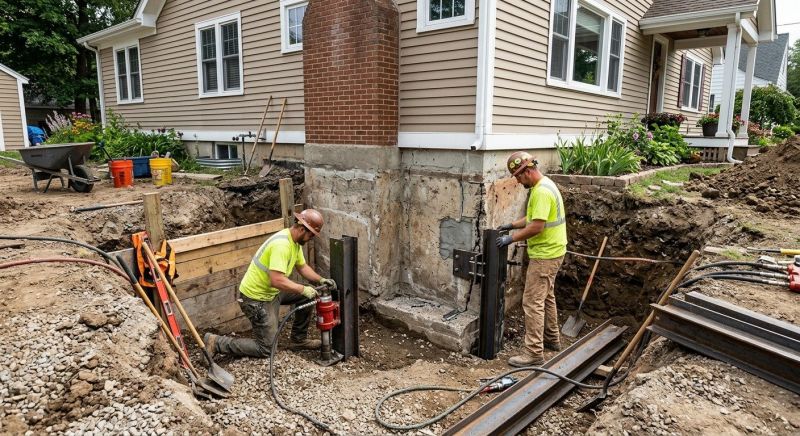 Home Foundation Repair in Rockingham County, NC