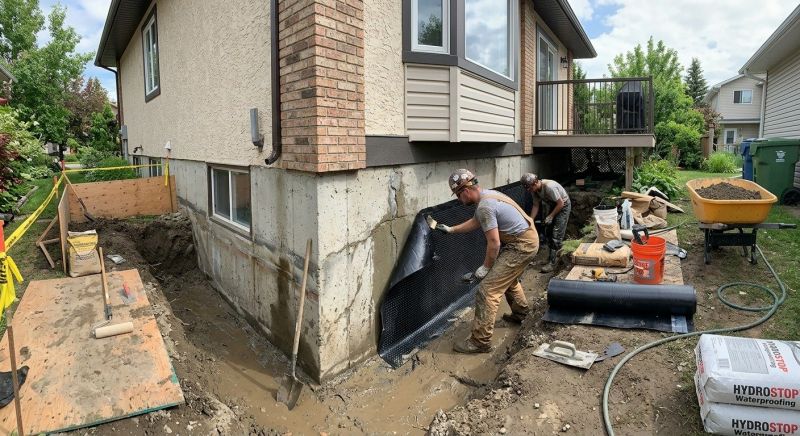 Leaking Foundation Repair in Reidsville, NC