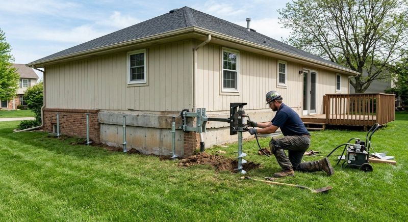 Settling Foundation Service in Alamance County, NC