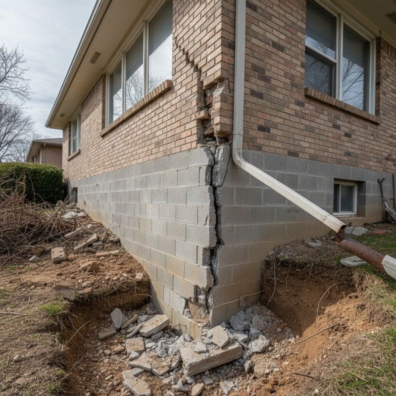 Settling Foundation Service in Eden, NC