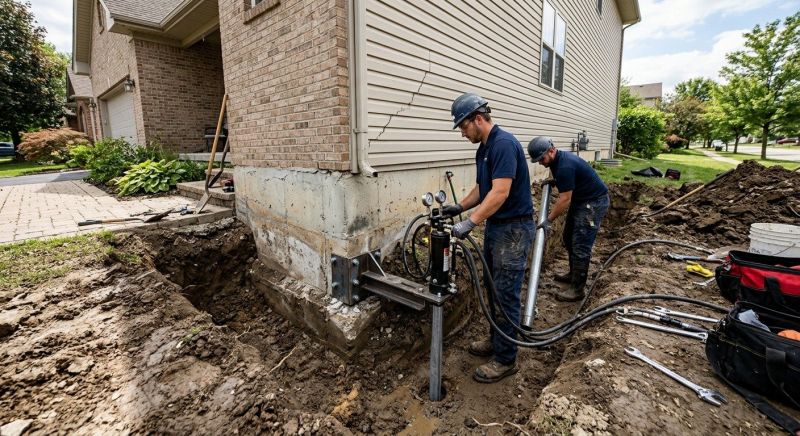 Settling Foundation Service in Reidsville, NC