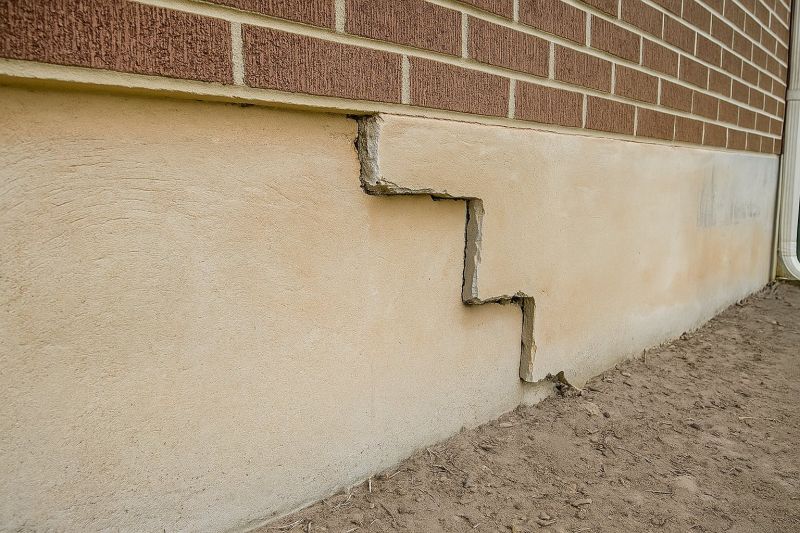 Settling Foundation Service in Yanceyville, NC